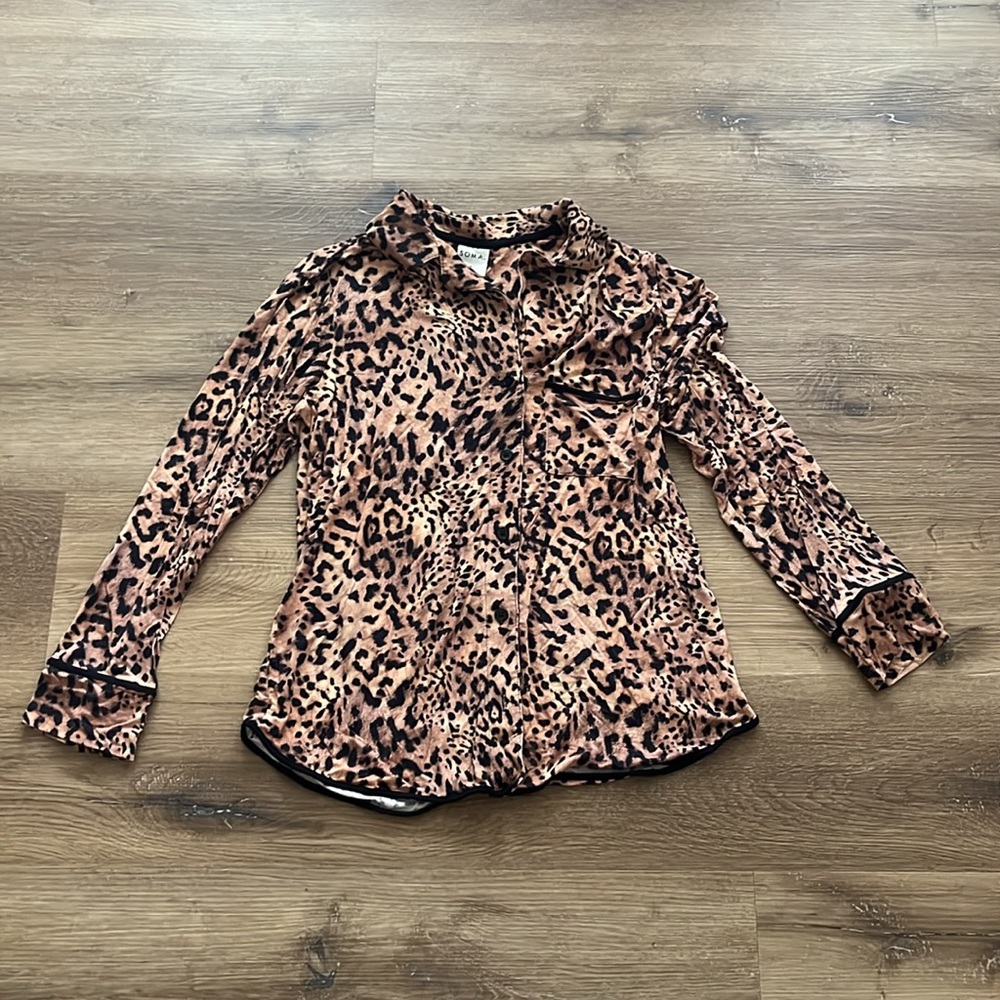 Soma Animal Print Loungewear Set - Picture 2 of 8